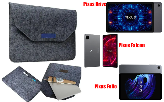 Сумка Wool із войлока для планшета Pixus Drive, Falcon, Folio Київ
