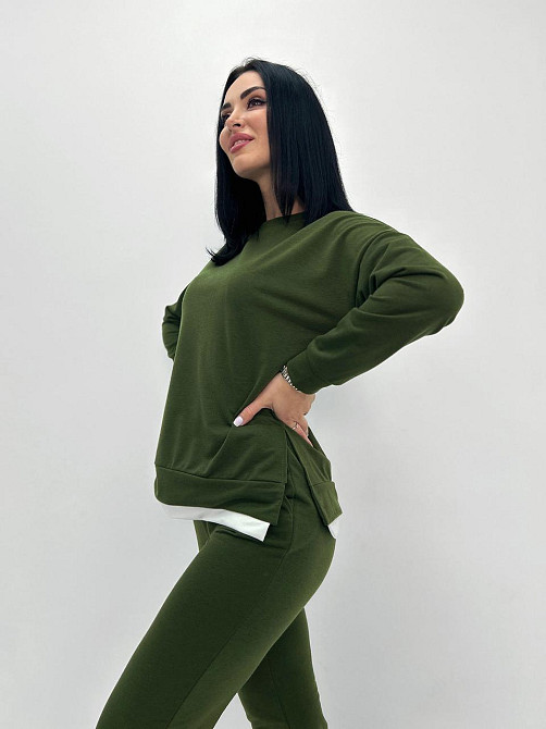 Трикотажний костюм-двійка "Spring" оптом | Норма | Розпродаж моделі Київ - фото 8