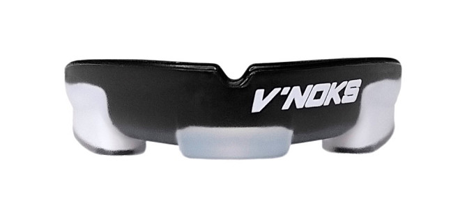 Капа боксерская V'Noks 3D Gel Aria Black двухслойная гелевая капа для бокса и ММА, черная Киев - изображение 5