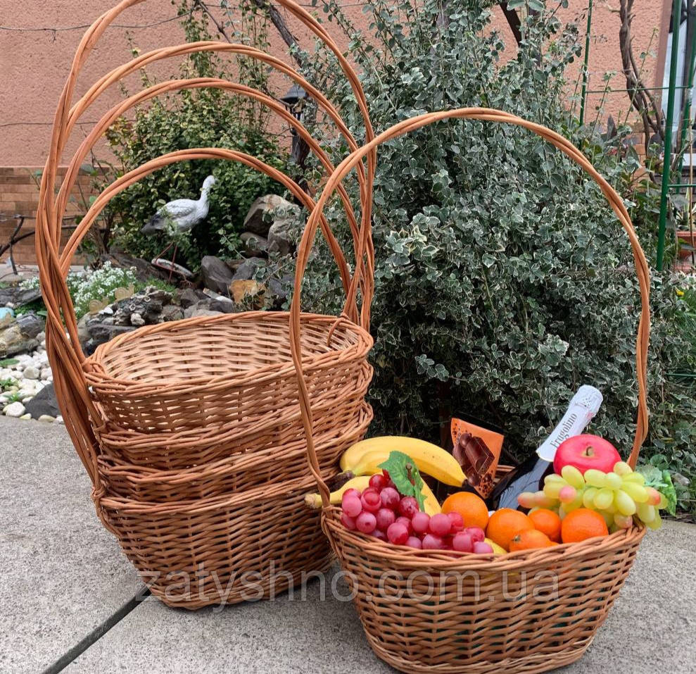 Корзинка с высокой ручкой Киев - изображение 1