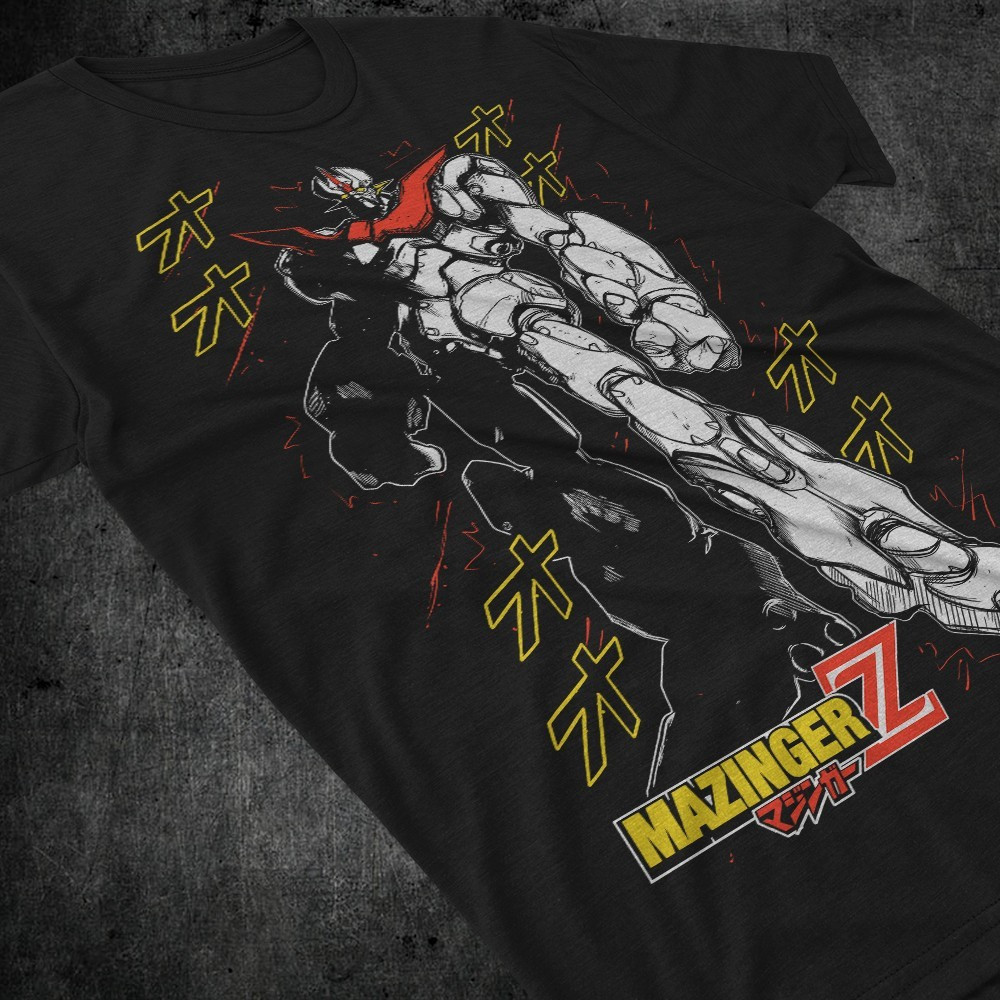 Футболка для мальчика аниме Мазингер З Раре Лого оверсайз (рост от 165 до 180 ) Черний AnimeJ0840m Днепр - изображение 5