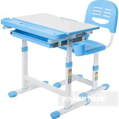 Парта со стулом FunDesk Cantare Blue Винница