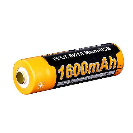 Аккумулятор 14500 АА Fenix ​​ARB-L14-1600U Li-ion с micro-USB зарядкой Винница