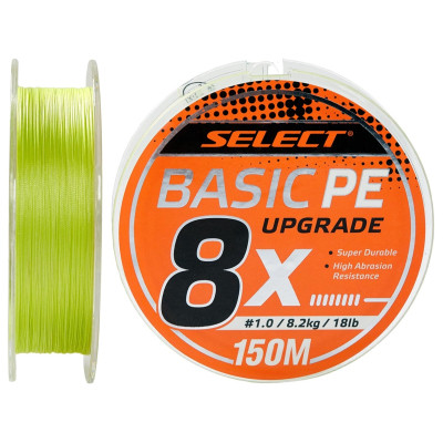 Шнур Select Basic PE 8x 150m Light Green 1.2/0.16mm 20lb/9.3kg (1870.31.40) Вінниця - фото 1