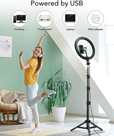 Кольцевая LED лампа ESR 10