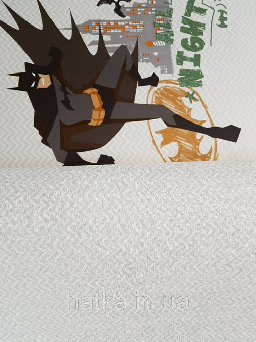 Шпалери вінілові на флізеліні AdaWall Ada Kids метрові дитячі смуги зигзагом бежеві пісочні Київ - фото 2