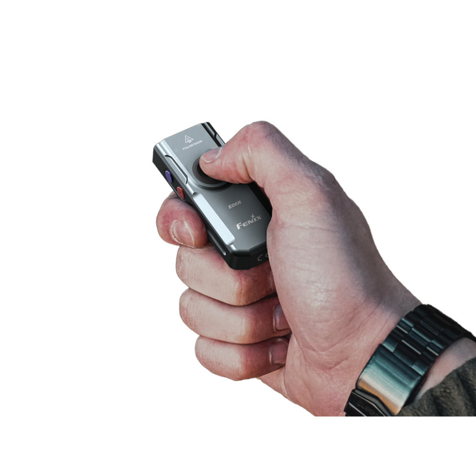 Фонарь наключительный Fenix ​​E06R серый Ровно - изображение 6