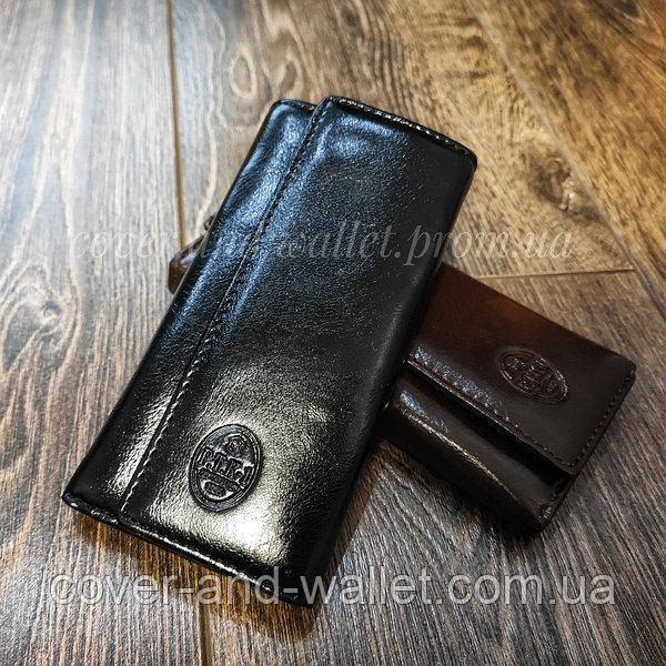 Ключница кошелек с карабинами под каждый ключ P.T.K Черный Киев - изображение 1