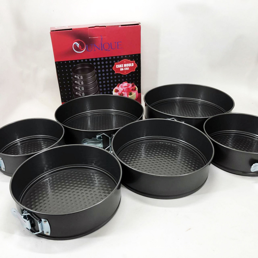 Форма кругла для духовки Unique, Форма для випічки нержавіюча сталь Набір складання торта MP-26 Львів - фото 5