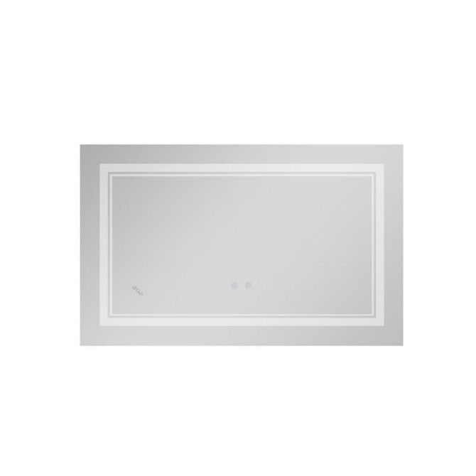 Дзеркало настінне прямокутне сенсорне Qtap Cardinal 700х500 з LED-підсвіткою Touch, з антизапотіванням Харків - фото 3