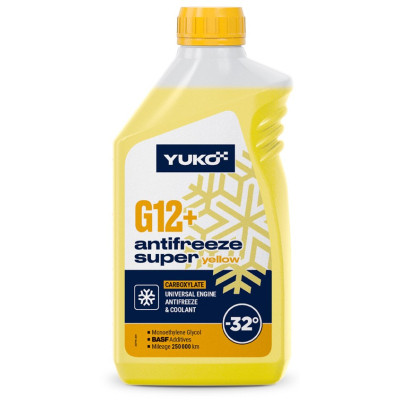 Антифриз Yuko -32 Super G12+ жовтий 1л (4823110404447) Вінниця - фото 1