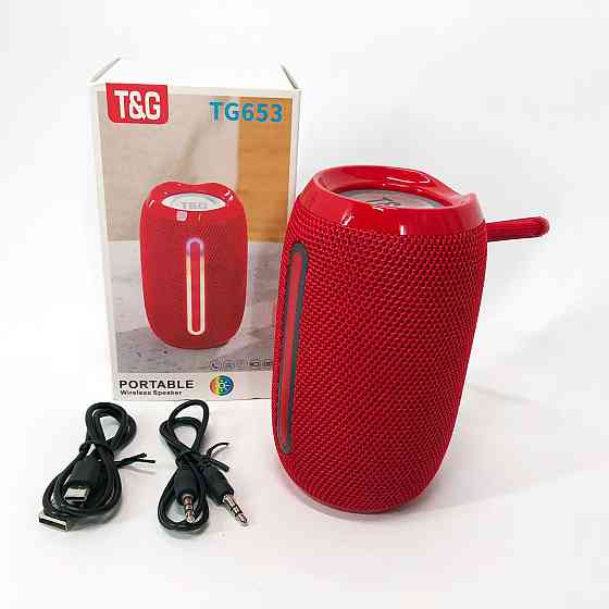 Портативная блютус колонка TG653, Bluetooth колонка с хорошей батареей Хорошая для музыки SF-18 Львов