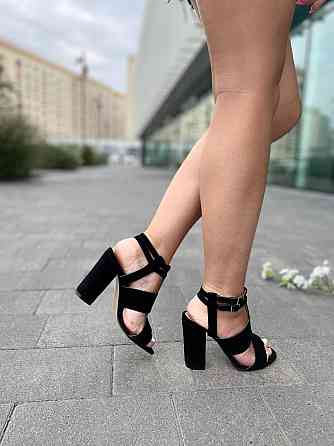 SANTINI Босоніжки жіночі SANTINI 259311-21 чорні (літо, замша натуральна) (3760) Коломыя