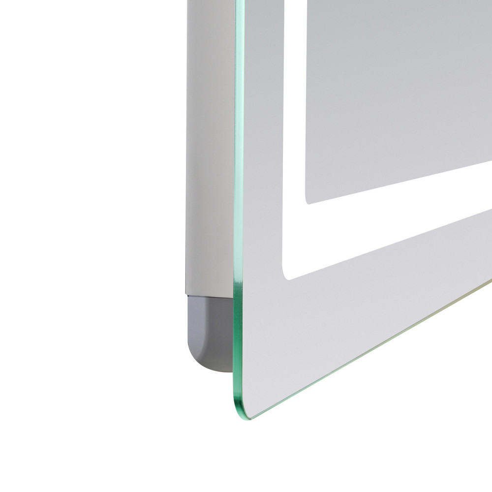 Дзеркало Lidz Kubis (KU2) 900х700 з LED-підсвіткою Touch, з антизапотіванням, з димером, рег. яскравості LD78LF904907048452 Київ - фото 6