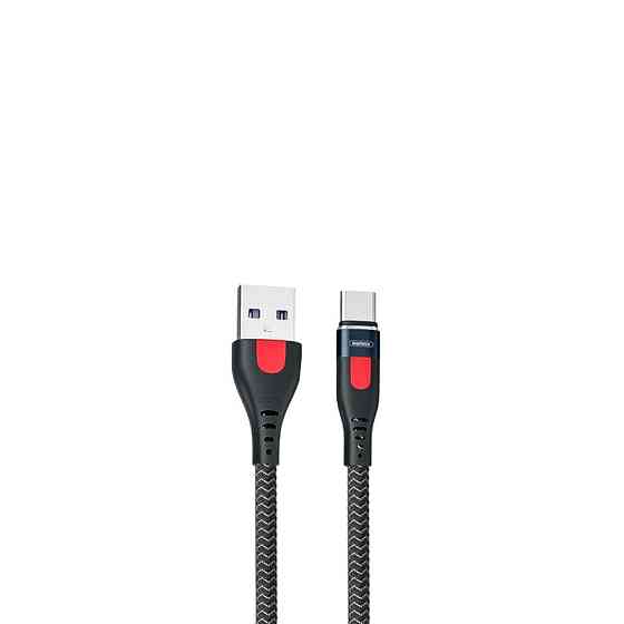 Кабель Remax Lesu Pro Aluminum Alloy USB 2.0 to Type-C 5A 1M Черный (RC-188a) Київ