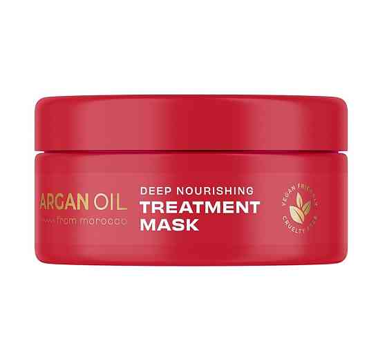 Живильна маска з аргановою олією Argan Oil from Morocco Deep Nourishing Treatment Mask Lee Stafford 200 мл Вінниця