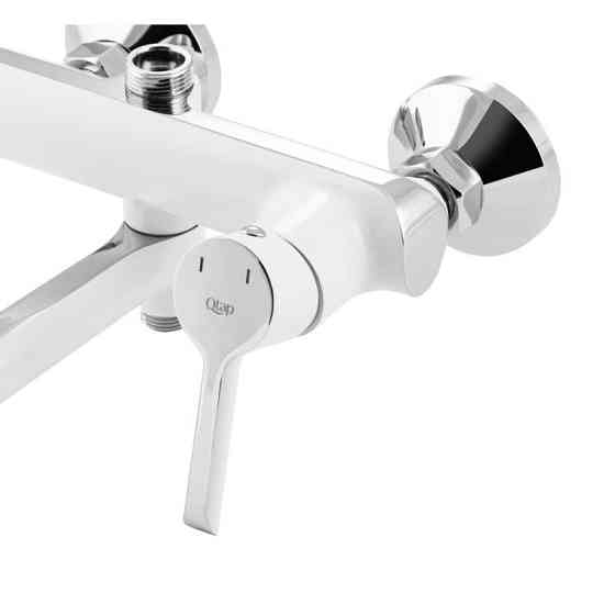 Душевая система для ванны Qtap Grand WCR 1004, белый / хром Киев