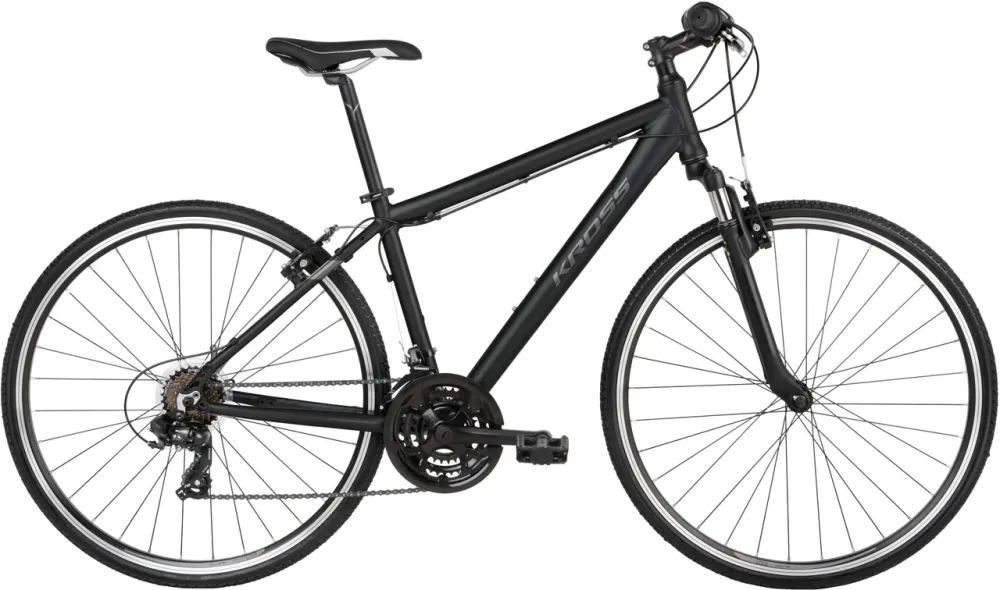 Велосипед Kross Męski Evado 1.0 Czarny Мат 28 2022 Киев - изображение 1