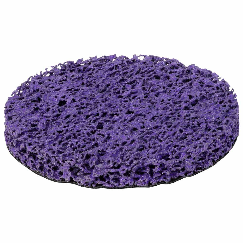 Sigma Круг зачистной из нетканого абразива (коралл) Ø125мм на липучке фиолетовый жесткий SIGMA Киев - изображение 3