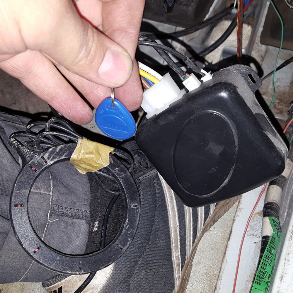 Кнопка старт-стоп с иммобилайзером, SMART START SYSTEM / Система запуска двигателя / Автосигнализация Киев - изображение 5