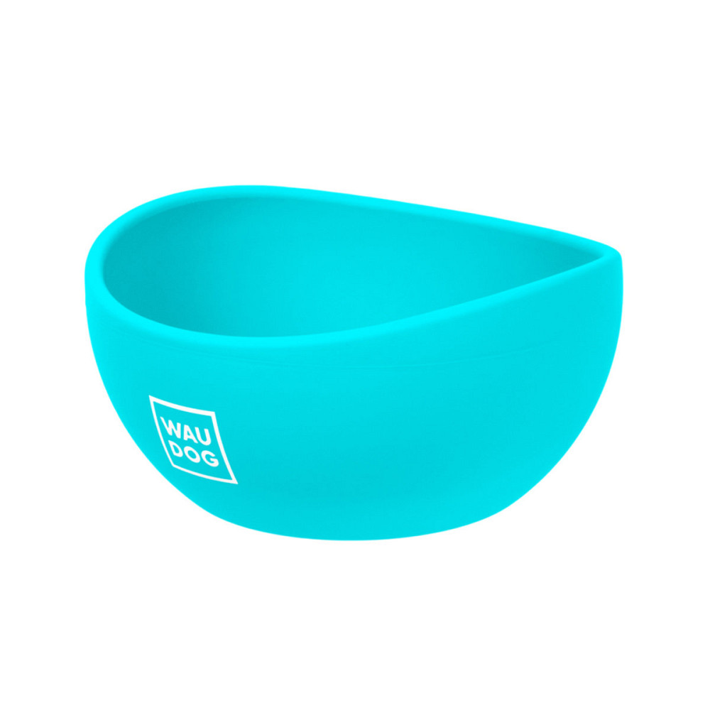 Миска WAUDOG Silicone, 250 мл голубой Киев - изображение 4