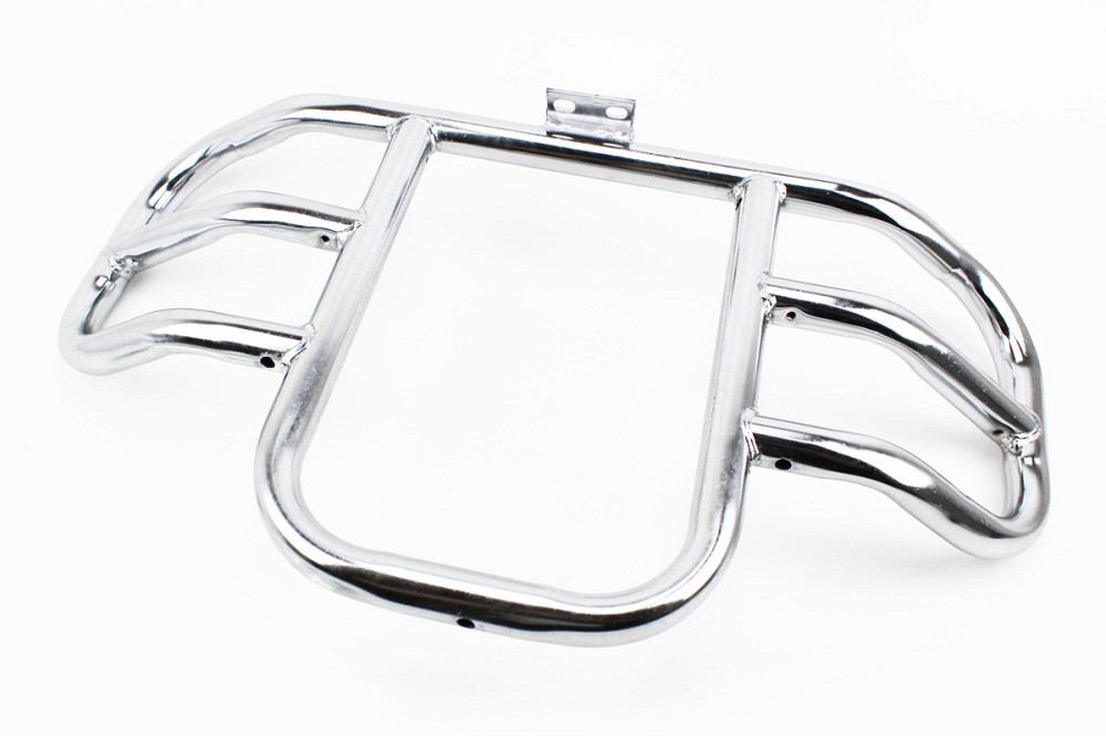 Дуга захисна "ХРОМ" під кутом 28мм Київ - фото 1