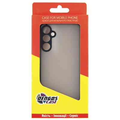 Чохол до мобільного телефона Dengos Matte Samsung Galaxy A34 5G (black) (DG-TPU-MATT-119) Вінниця