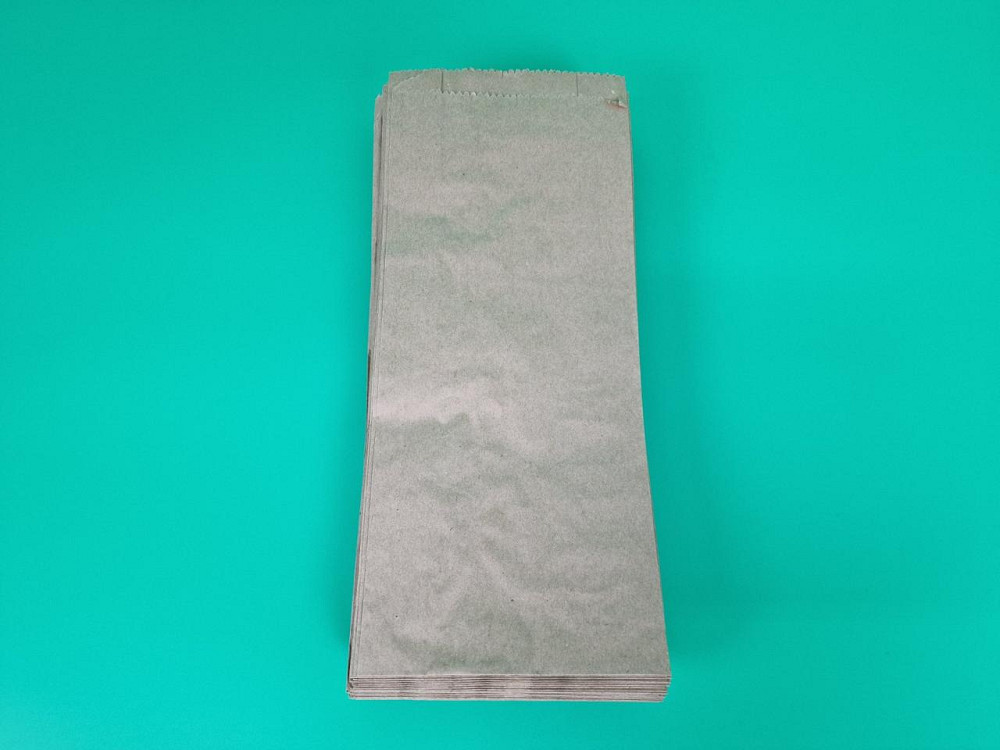 Пакет бумажный (Саше) 14/6*30 коричневый 100 штук (100 шт) Харьков - изображение 1