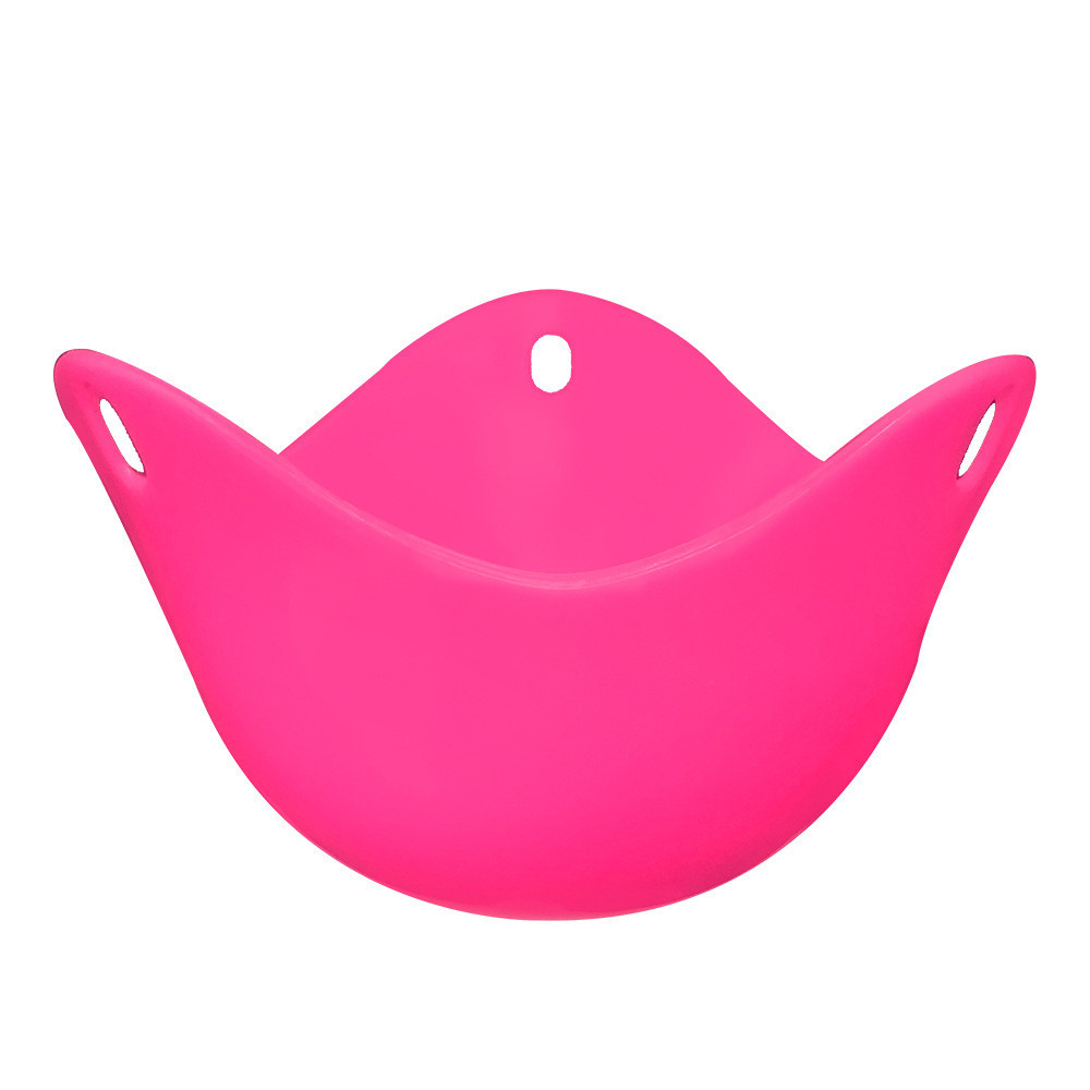 Силіконова форма для яєць пашот 90 на 65 мм рожевий Київ - фото 8