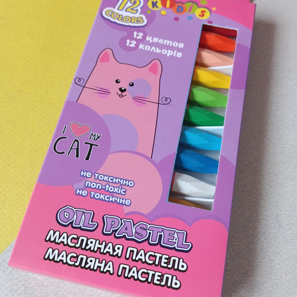Пастель олійна 12 кол Київ - фото 2