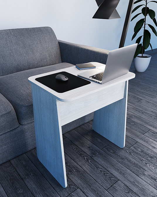 Стіл для ноутбука, Дуб Шамоні Світлий, 650/450/700 Львів - фото 3