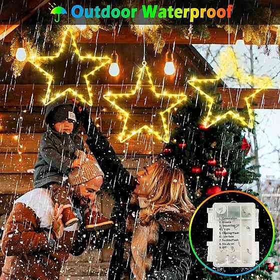 Рождественские LED-гирлянды KNONEW 