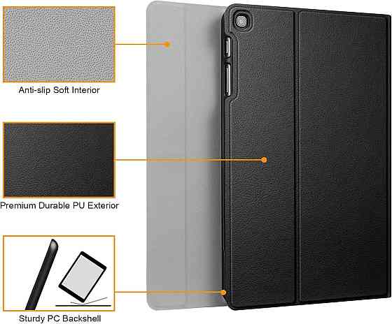Защитный чехол-книжка Dingrich с Bluetooth клавиатурой Samsung Galaxy Tab A 10.1 дюйма [SM-T510/T515/T517] Днепр