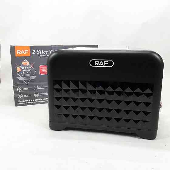 Тостер хорошої якості RAF R.2101 900 Вт, Якісний електричний тостер на 2 скибочки UB-67 Івано-Франківськ
