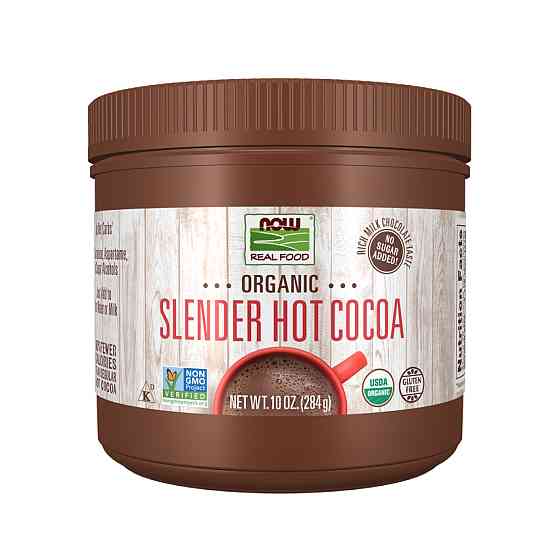 Какао Now Foods Slender Hot Cocoa Organic - 284g Луцк