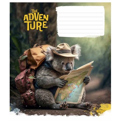 Зошит Школярик Best adventure 12 аркушів лінія (012-3285L) Вінниця - фото 4