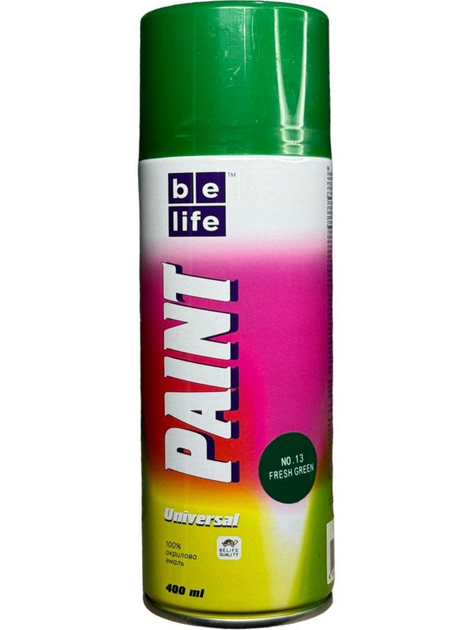 Belife фарба № 13 свіжо зелена  400 мл Харків - фото 1