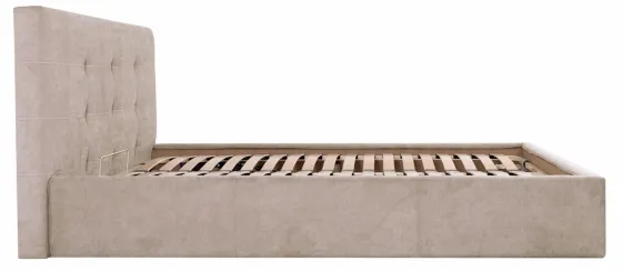 Кровать Manchester Comfort 120 х 190 см Мисти Mocco С подъемным механизмом и нишей для белья Мокко Киев