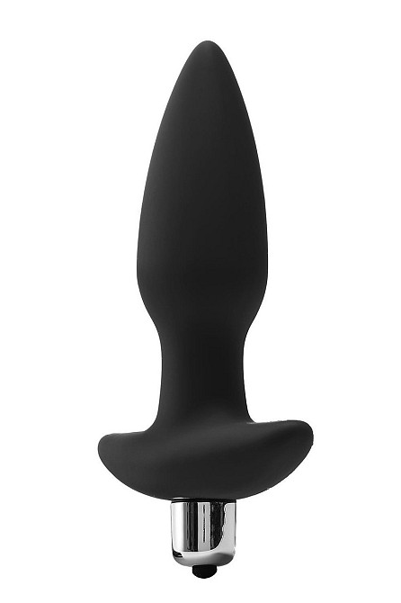 Анальная пробка Dreamtoys FantASSstic с вибропулей, черная Sex Aura Киев - изображение 2