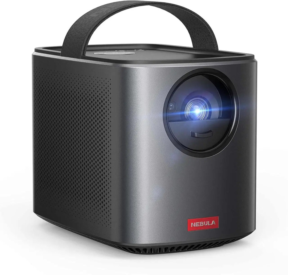 Портативний Акумуляторний Мультимедійний проектор Anker Nebula Mars II Pro 500 ANSI люмен, чорний, якість зображення 720p Київ - фото 1