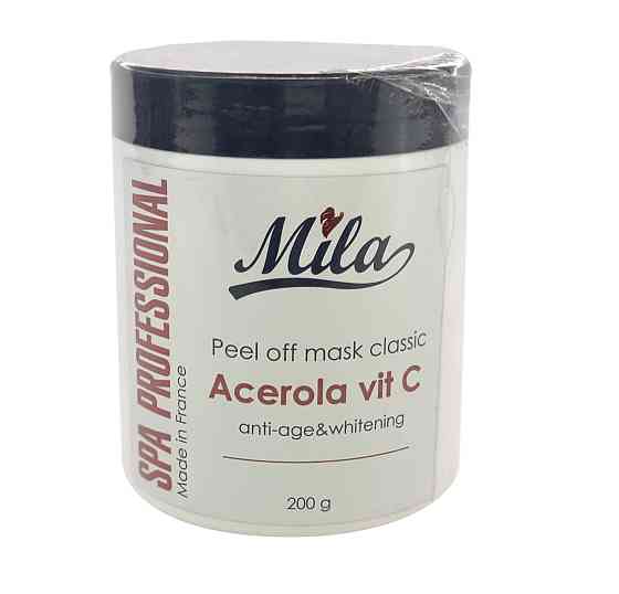 Альгинатная маска Витаминная с ацеролой MASK CLASSIC VITAMIN BURST POWDER Mila Perfect 200 г Винница