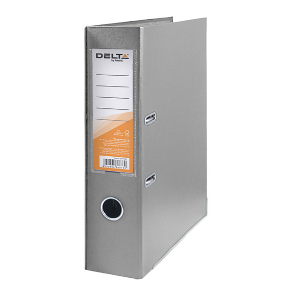 Папка-реєстратор A4/75 мм "Delta by Axent""Prestige" сірий, D1714-03C, шт Київ - фото 1