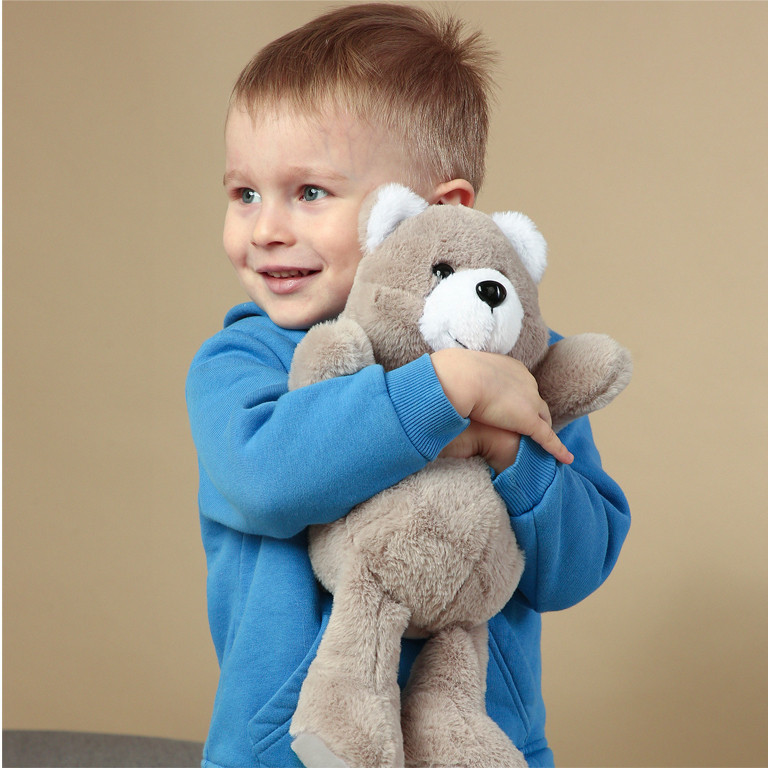 Игрушка мягконабивная пушистый Мишка МС 080501-11 35 см Винница - изображение 4