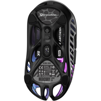 Мишка GravaStar Mercury X Pro 8K Wireless/Bluetooth/USB Grey (GSXPRO_GRY) Вінниця - фото 12