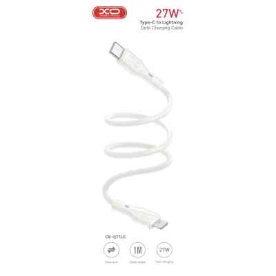 Дата кабель USB-C to Lightning 1.0m 27W XO (CB-Q71LC) Вінниця