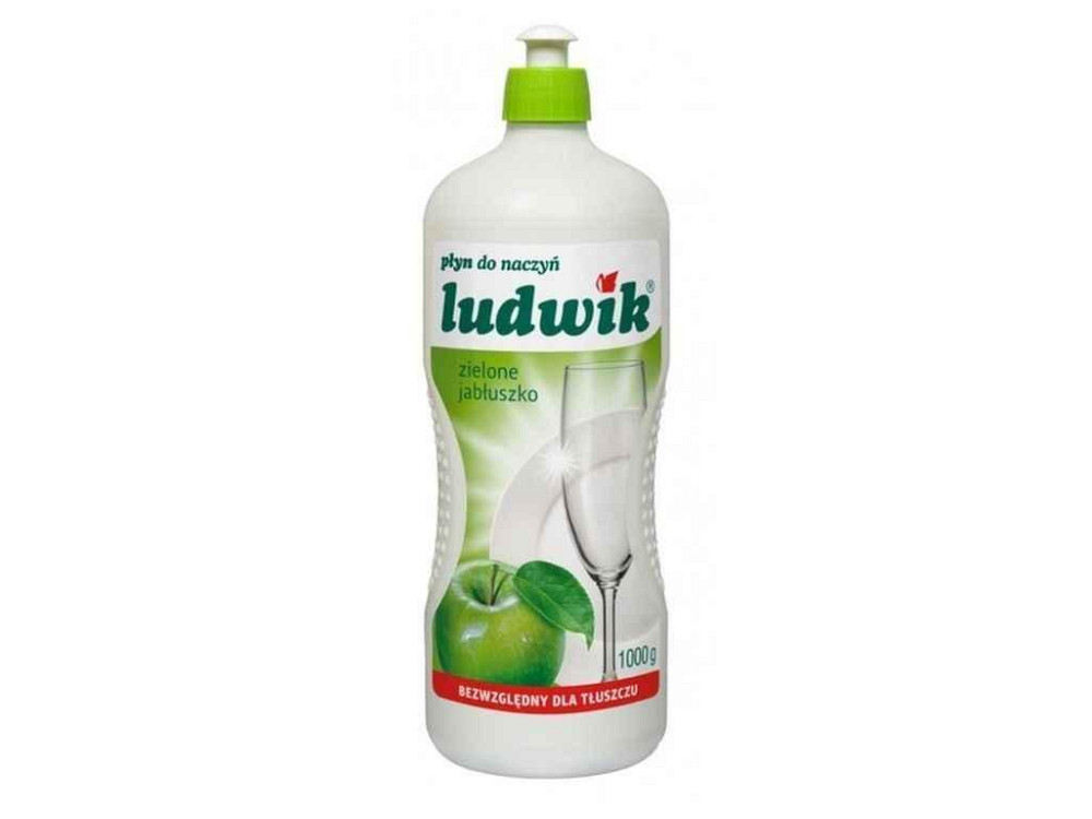 Бальзам для миття посуду 900мл Зелене яблуко ТМ LUDWIK Київ - фото 1