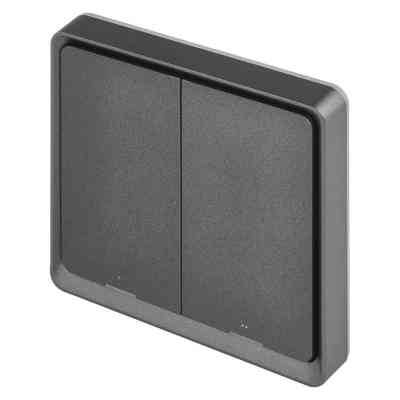 Умный выключатель EMOS H5015 2 buttons ZigBee 3.0 Black (H5015) Винница