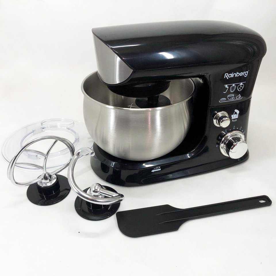 Бытовой комбайн тестомес Rainberg RB-8083 3200 Вт, Міксер для крему кухонний, Кухонний комбайн новий MX-92 Львів - фото 9