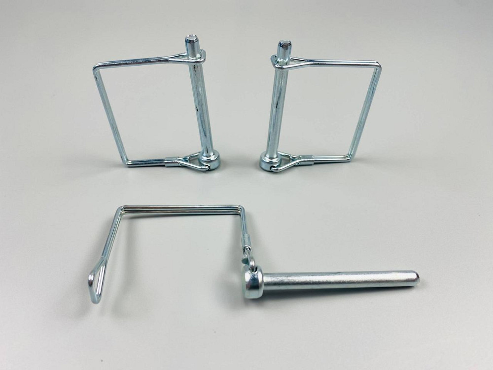 Палець із капелюшком стопорний 6х60 + блокувальний чек прямокутник Мукачево - фото 5