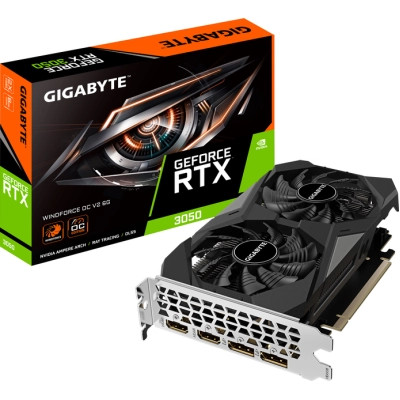 Відеокарта GIGABYTE GeForce RTX3050 6Gb WINDFORCE OC V2 (GV-N3050WF2OCV2-6GD) Вінниця - фото 7